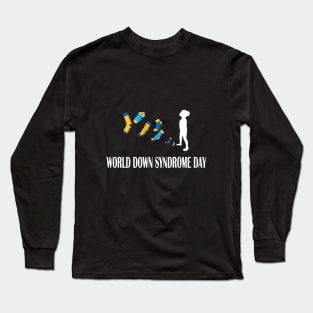 world down syndrome day Long Sleeve T-Shirt